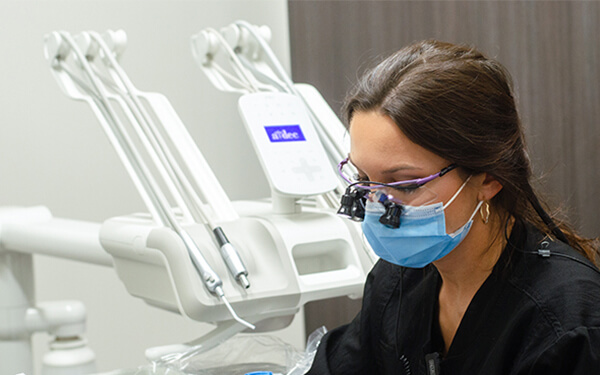 tiffany working at elite dental